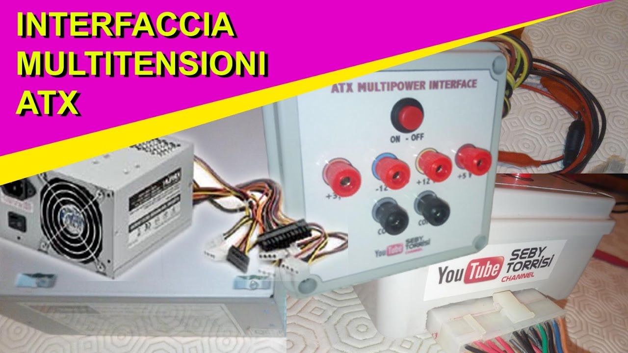 Interfaccia multitensione per alimentatori ATX - ATX multipower interface