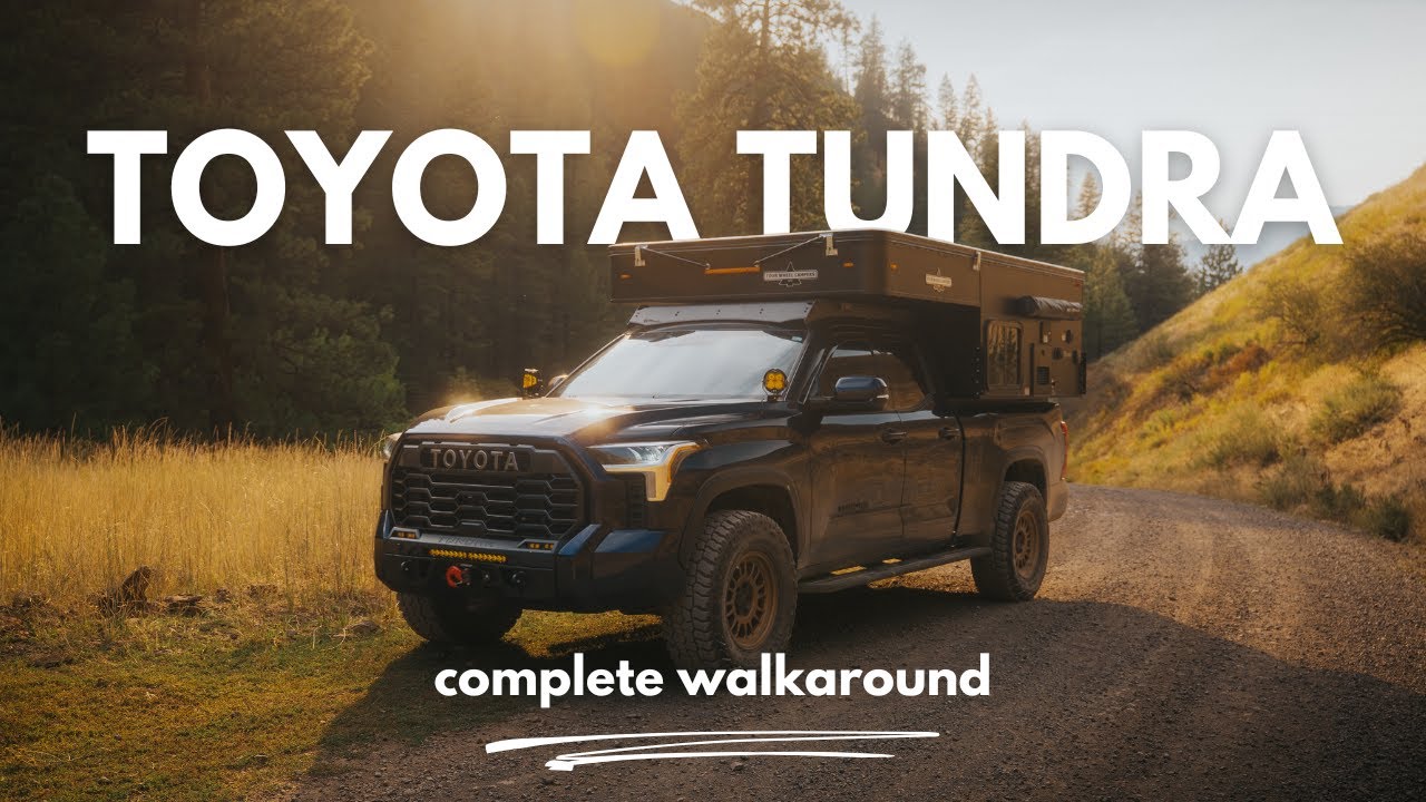 Complete In-Depth Walkaround | 2022 Toyota Tundra & Four Wheel Camper