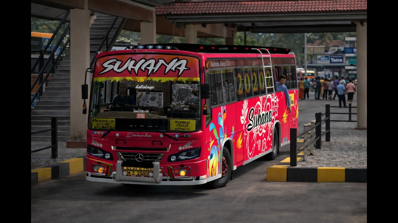 PRIVET BUS CABIN DRIVING......