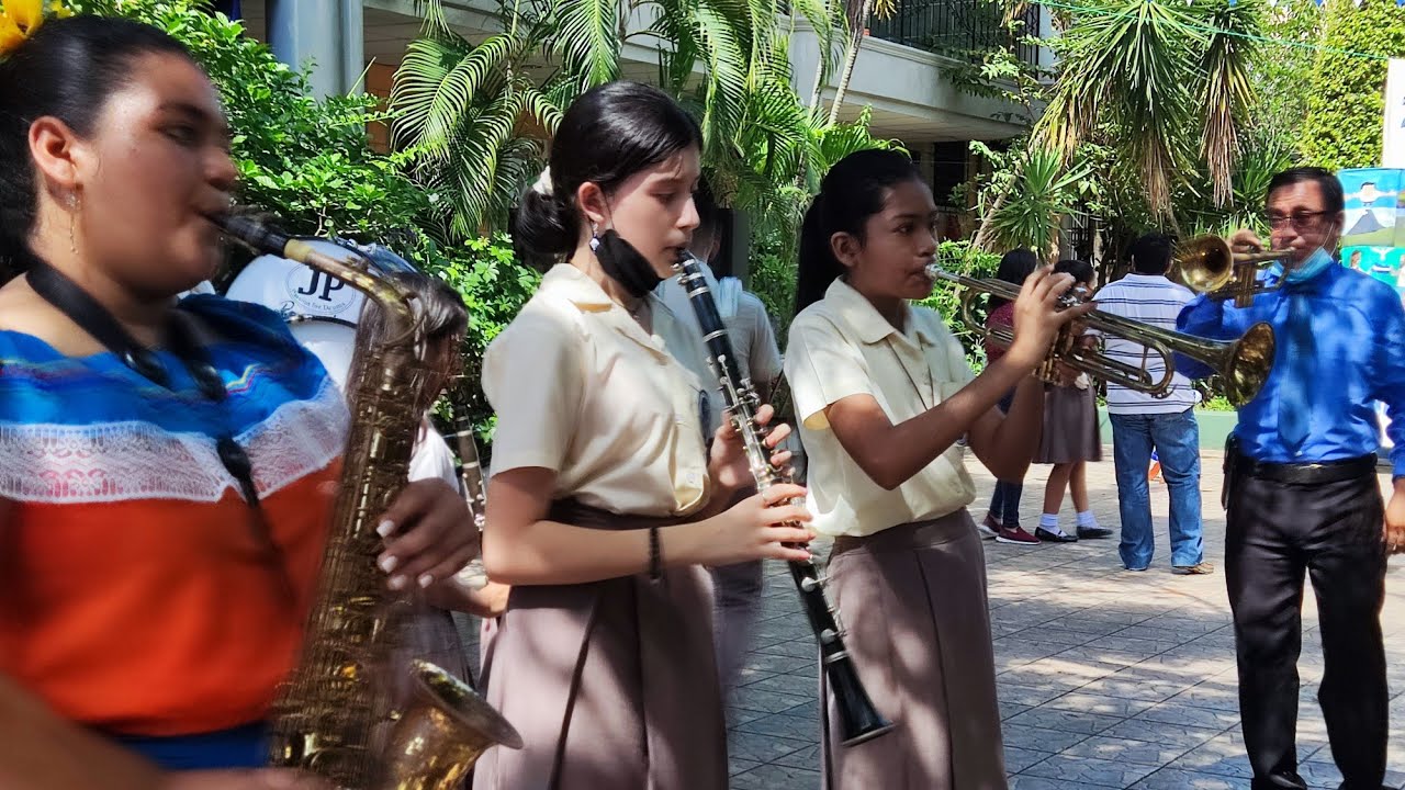 Acto civico 15 de septiembre 2022 video 4 CE Flos Carmeli San Antonio de Monte Sonsonate El Salvador