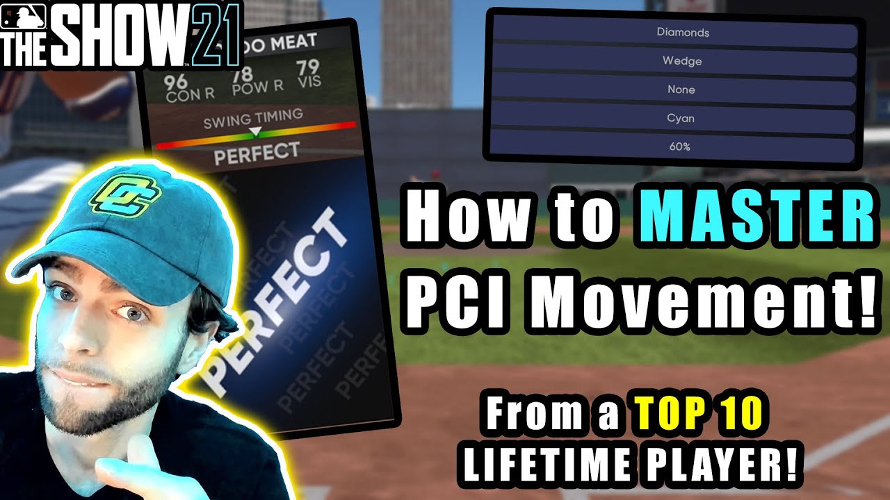 Как освоить контроль и движение PCI в MLB The Show 21! Советы от одного из 10 лучших игроков за в...