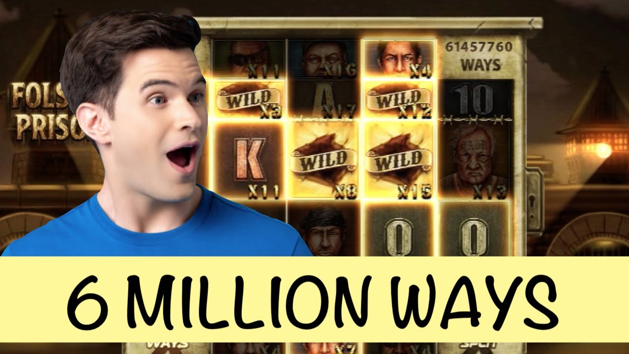 MASSIVE 6 MILLION WAYS HIT ON FOLSOM PRISON SLOT #54