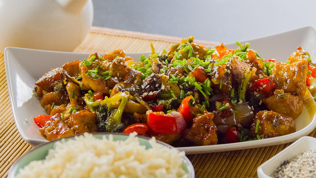 Salteado de Tofu y Verduras en Freidora de Aire  🥦 😋 F&aacute;cil y Delicioso