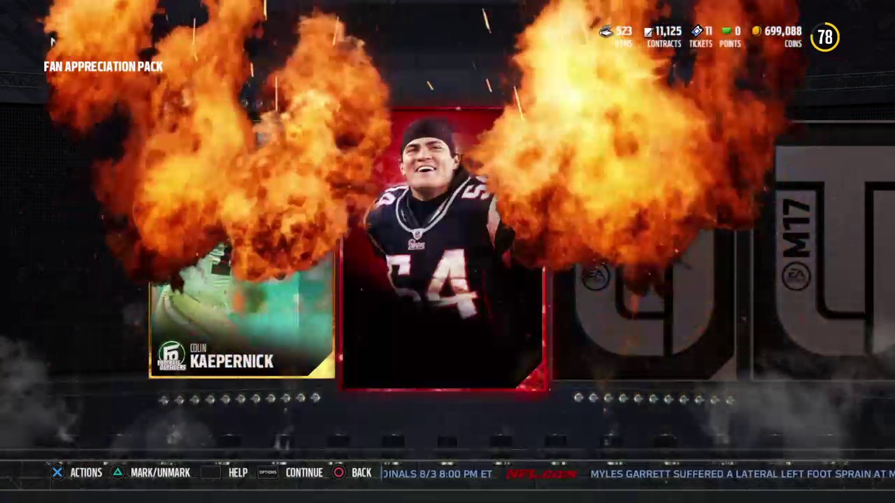99 OVERALL PULL! - Madden NFL 17 Fan Appreciation Pack Opening