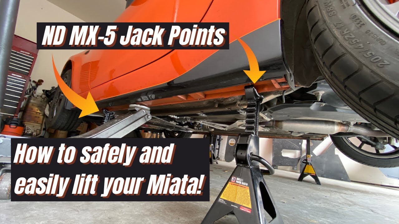 ND MX-5 Miata Jack Points/Locations