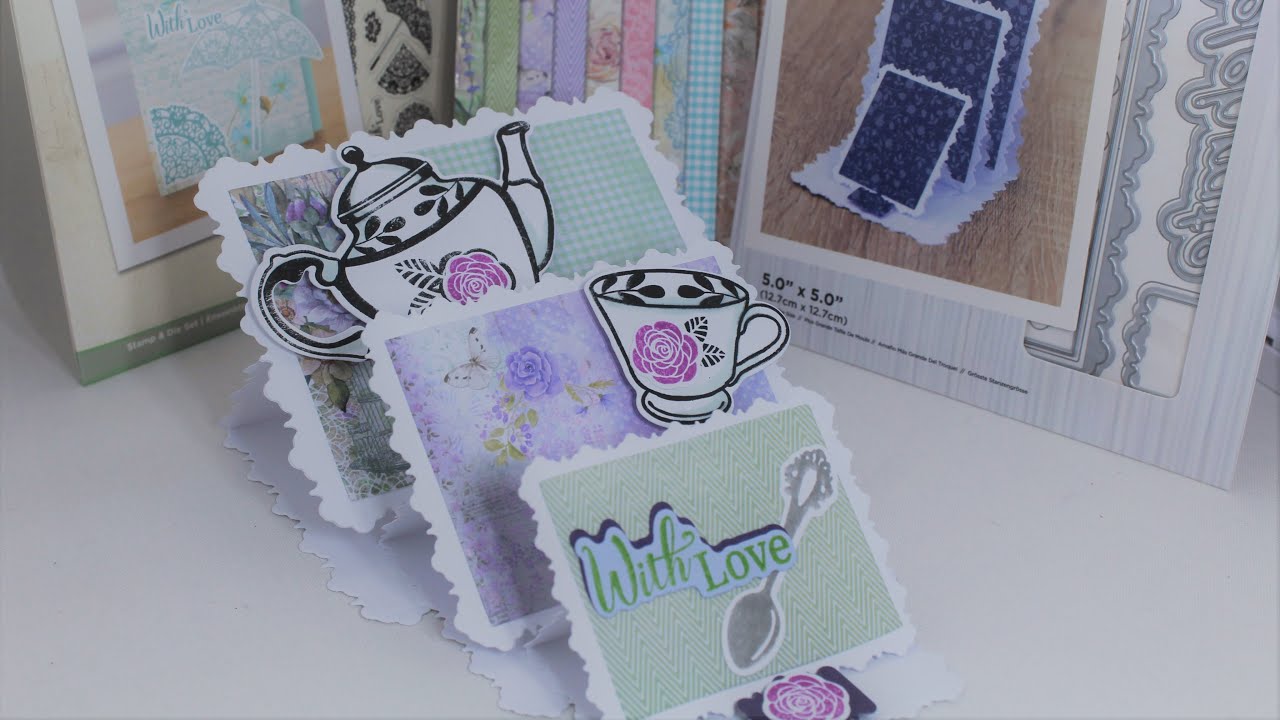Crafter's Companion Garden Party Collection & Stacked Easel AS #1 
