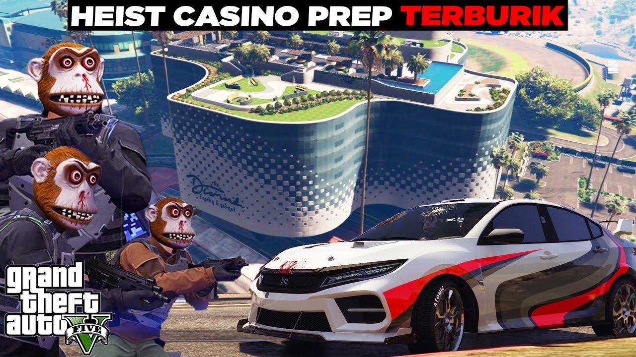 Aku & Rekan Kerja Mencuri Uang Besar Dengan Set-Up Seadanya 😥😭 GTA 5 Online Indonesia