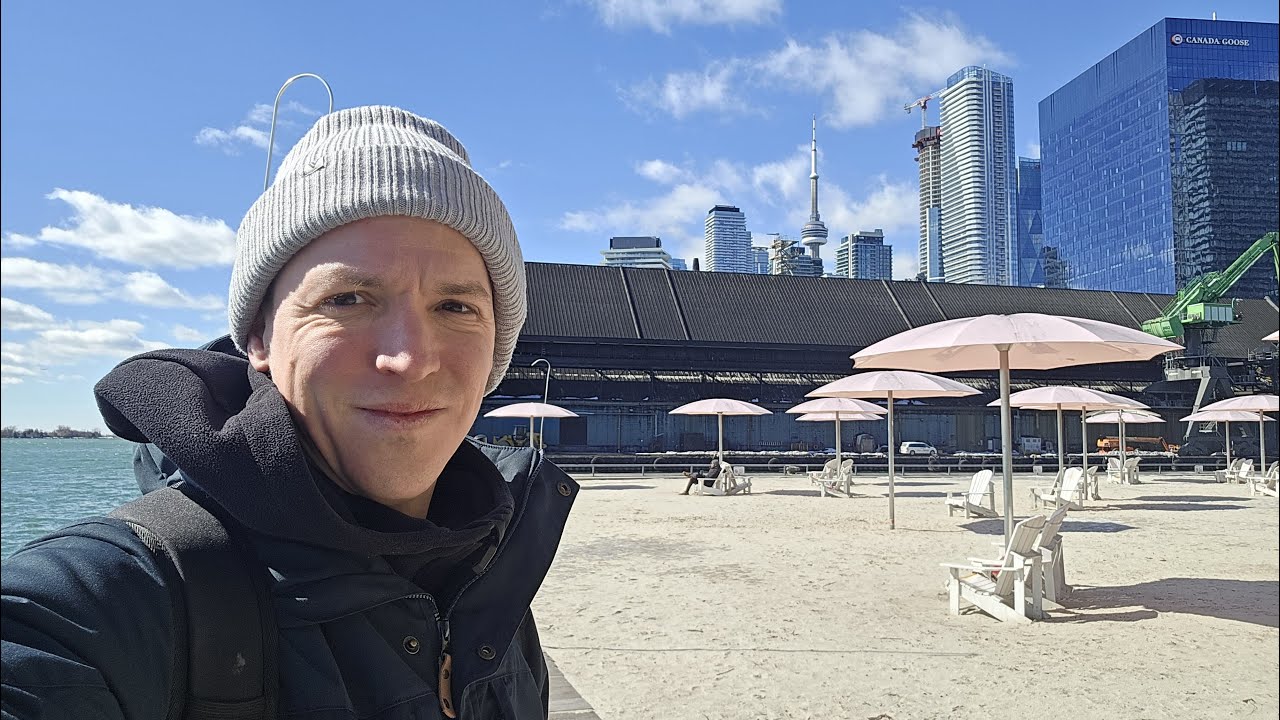 Toronto LIVE:  East Bayfront Waterfront.. BUY CANADIAN 🍁