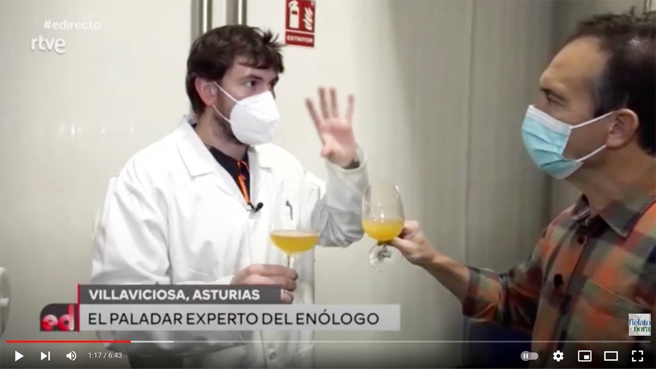 Sidra El Gaitero y los tortos Michelin de Ricardo Sotres