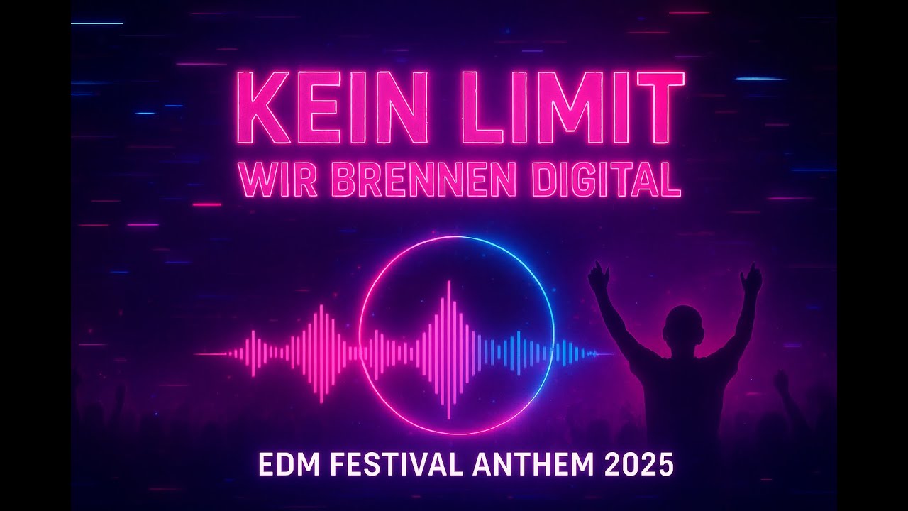Kein Limit – Wir brennen digital | EDM Festival Anthem🔥