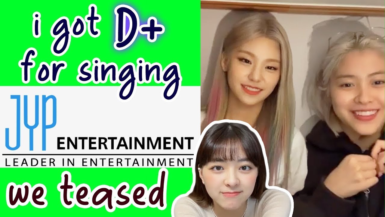 ITZY Yeji Ryujin JYP trainee story, school life, slumps