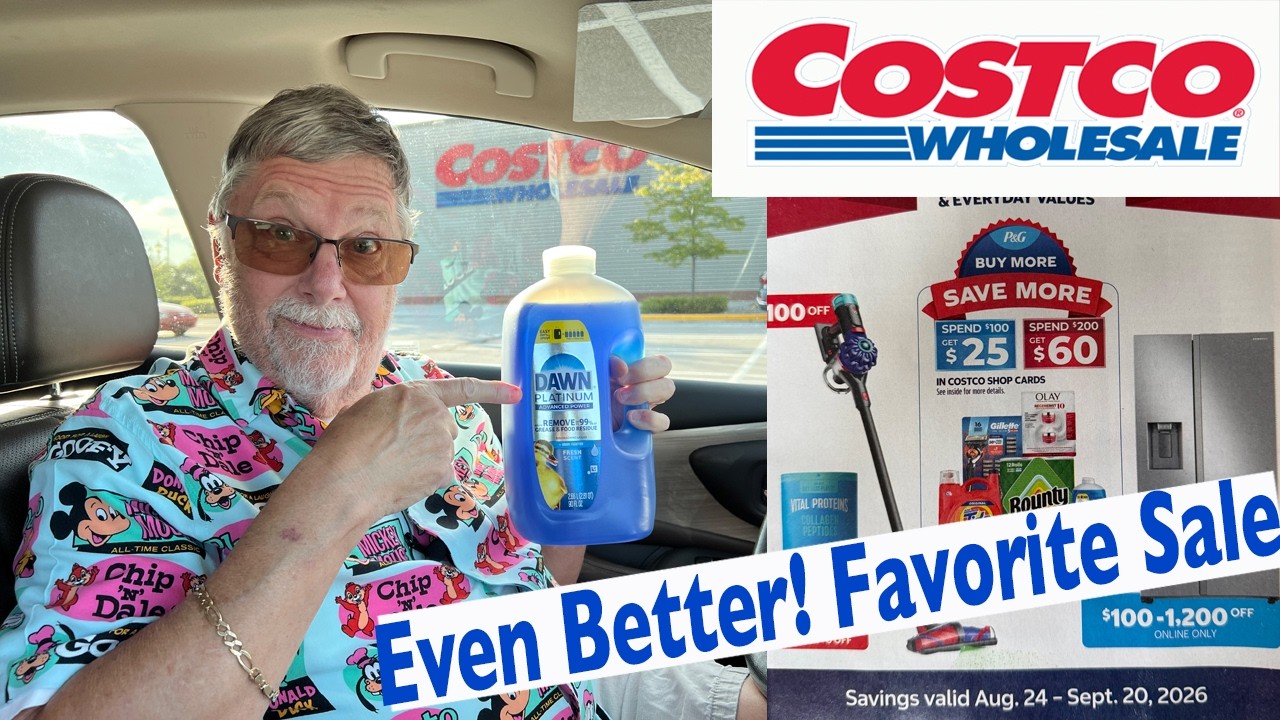 Наша любимая распродажа! Распродажа P&G! Что стоит купить в COSTCO в сентябре 2026. Огромная выгода!