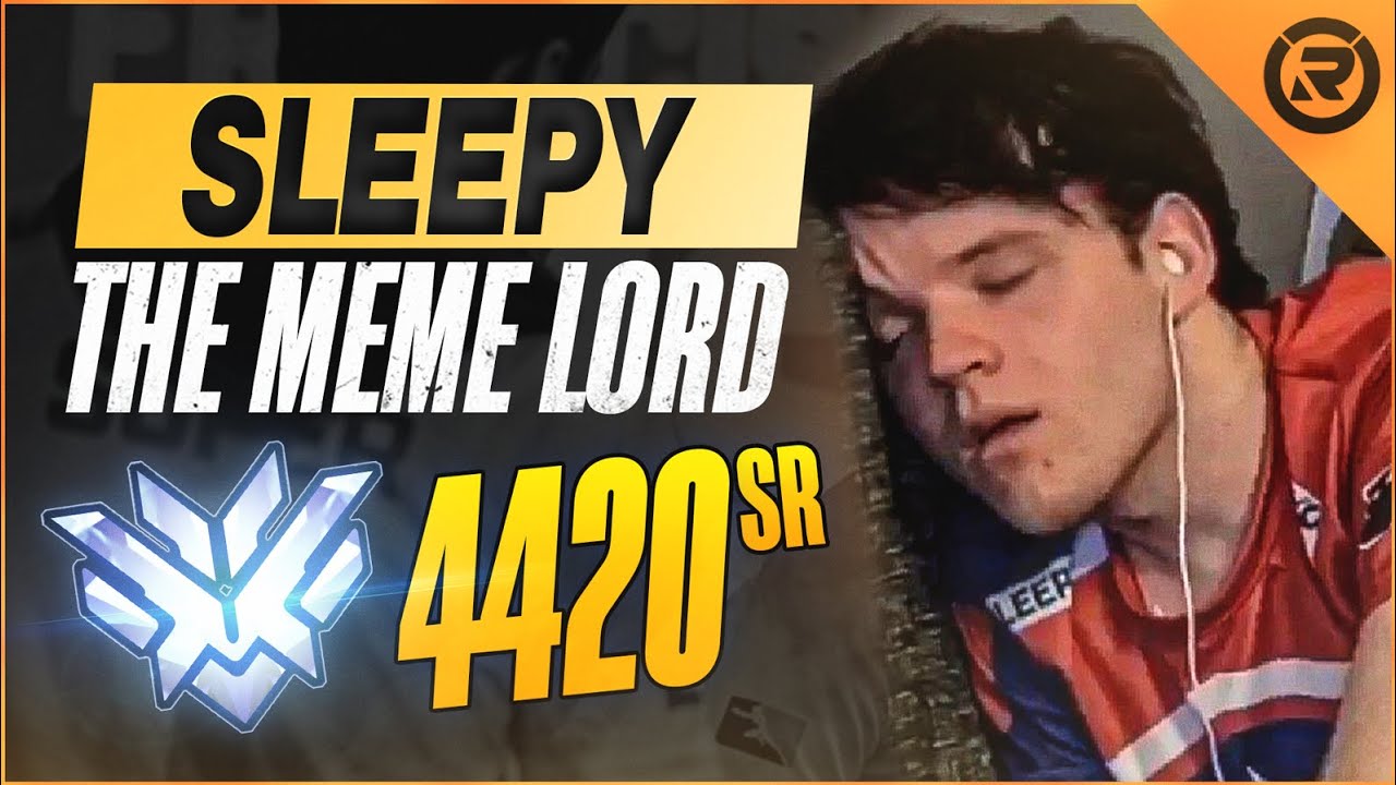 BEST OF SLEEPY - ANA MEME LORD | Overwatch Sleepy Montage & Highlights