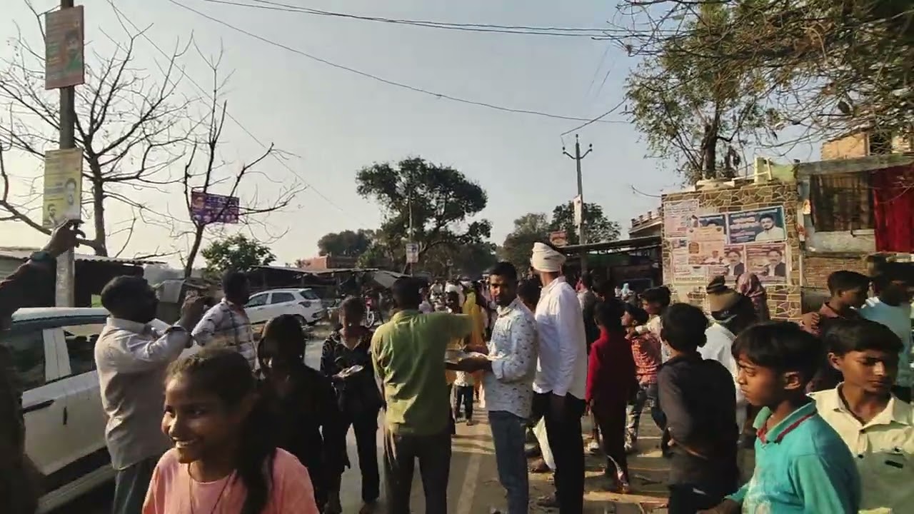 कलश यात्रा हमारे गांव में आज#sehar 