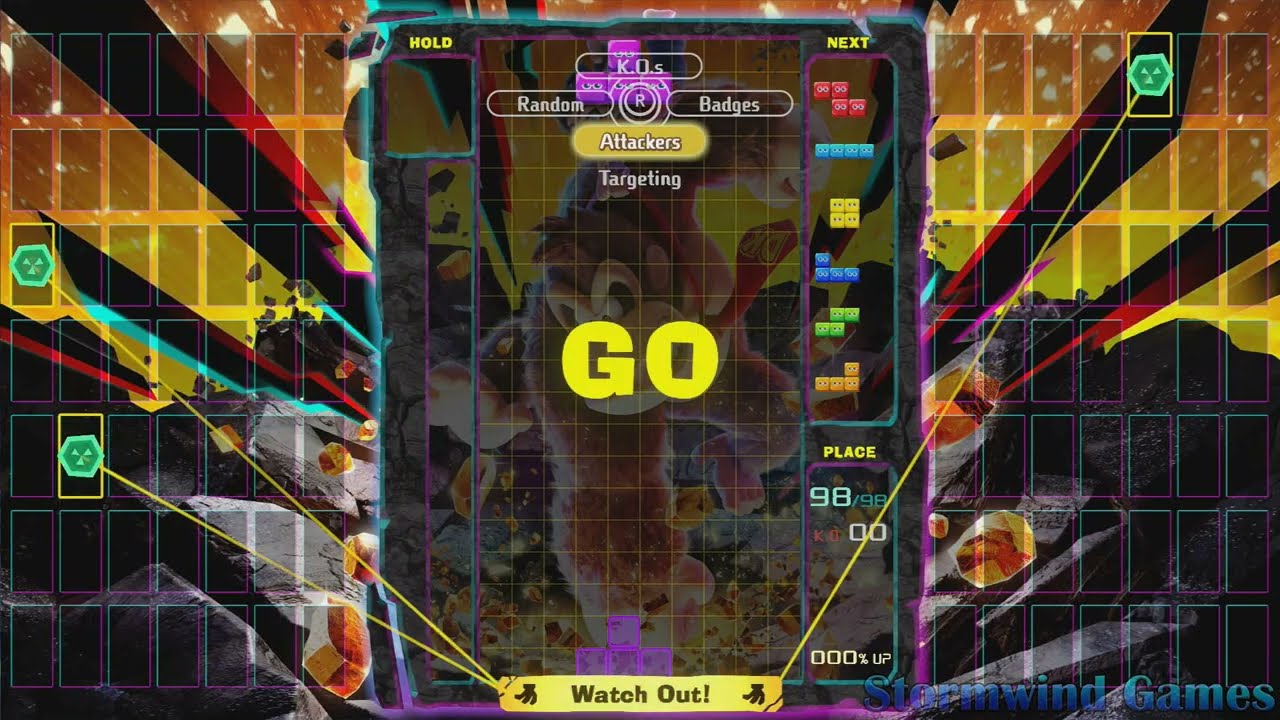 Tetris 99 - Donkey Kong Bananza Event (Part 2) | Stormwind Games