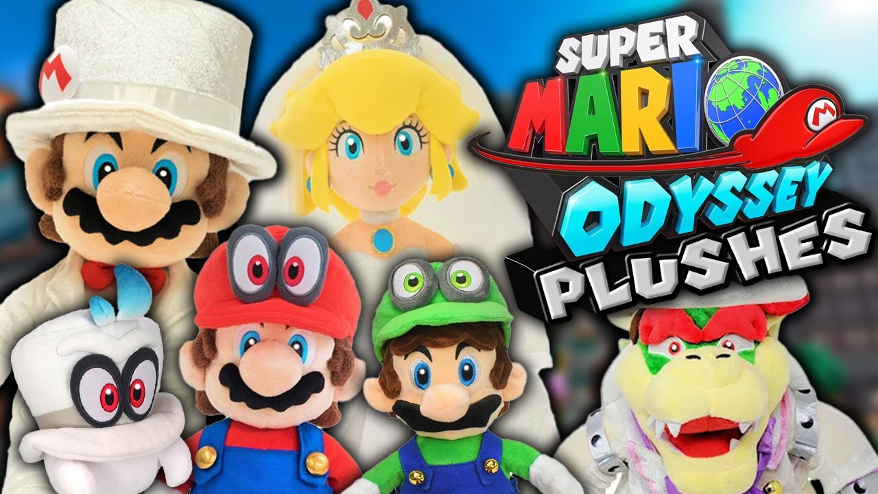 Мягкие игрушки Super Mario Odyssey