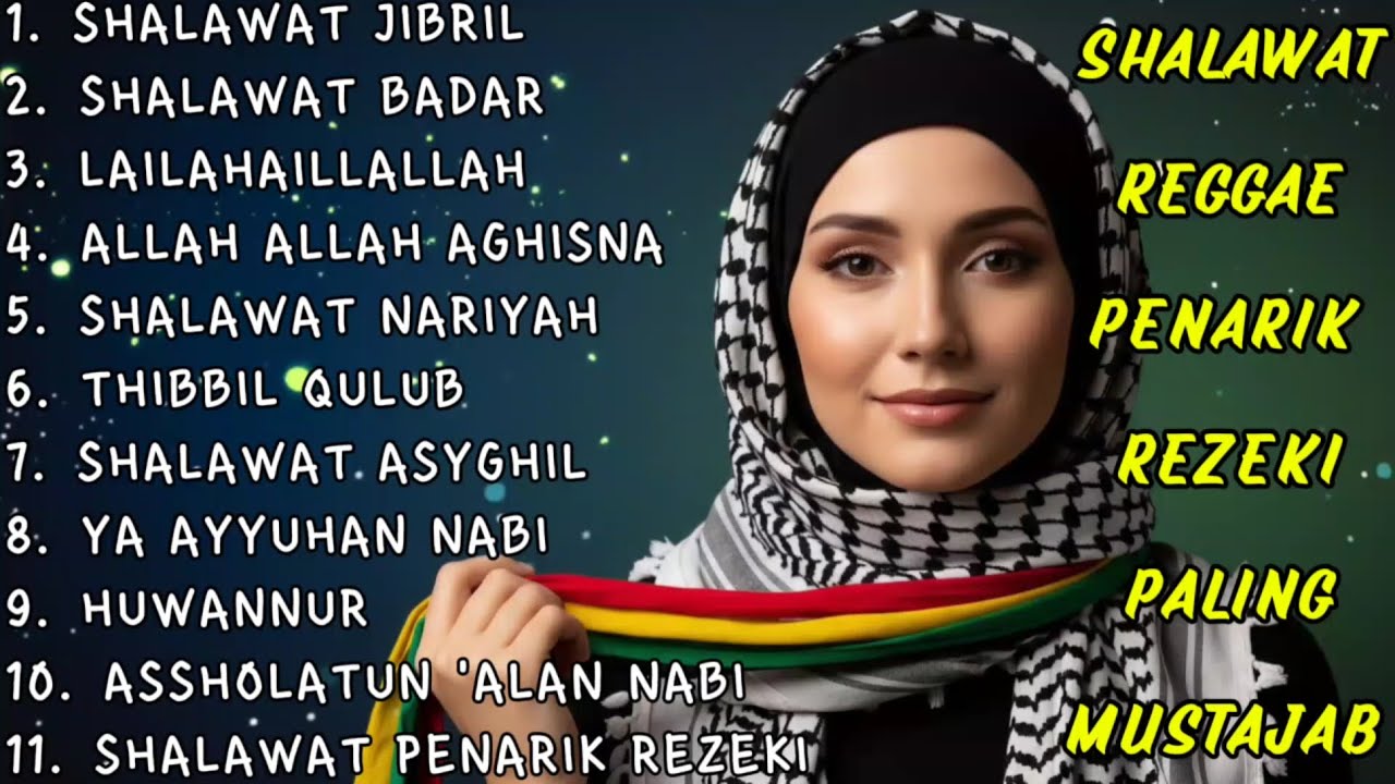 Sholawat Jibril Reggae Version Full Album 🎶 | Pembuka Rezeki & Keberkahan