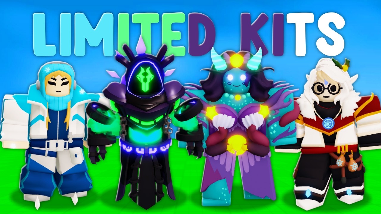 I used ALL the LIMITED Bundle kits In Roblox Bedwars..
