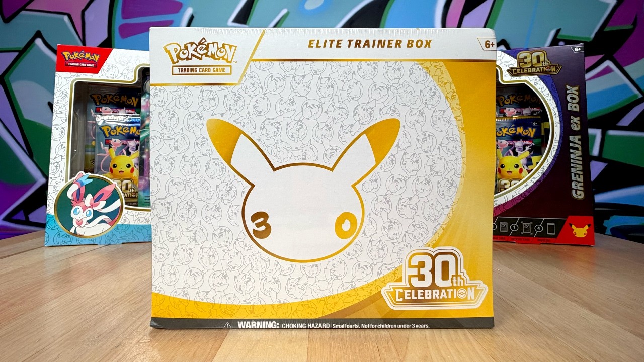 Opening the 30th Celebration Pok&eacute;mon TCG Set
