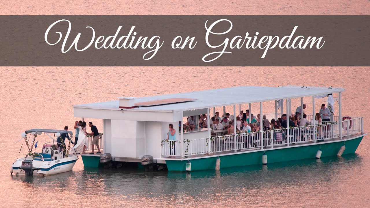 Wedding on Gariepdam - Gariep Boat Cuises