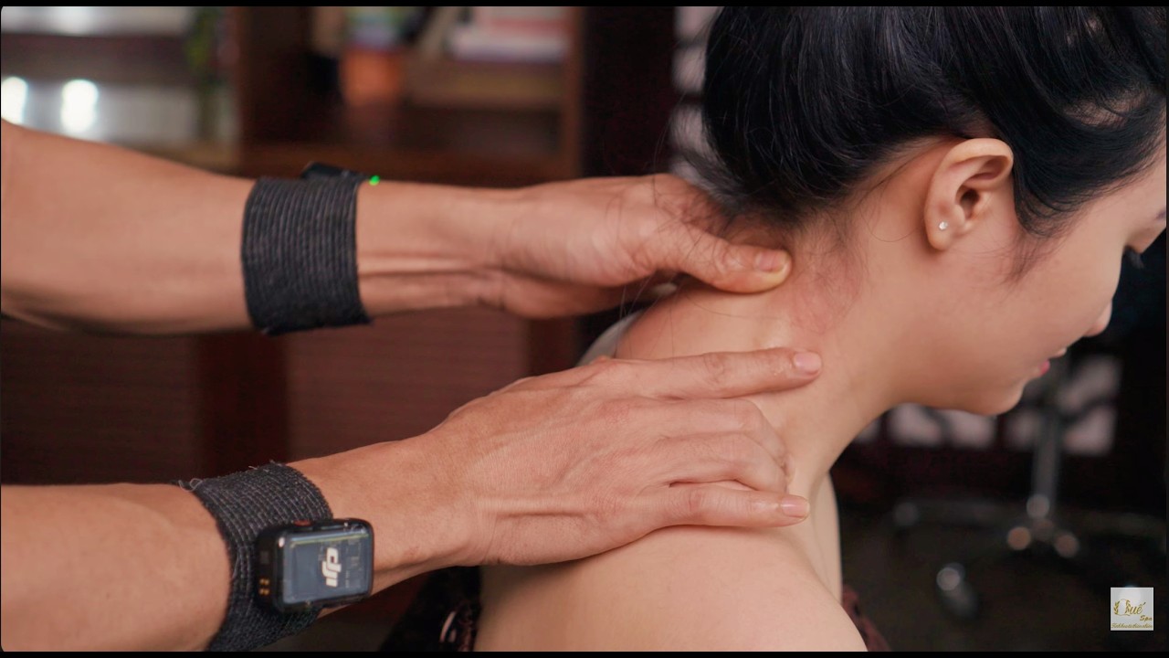 Deep Neck & Shoulder Therapy ASMR | No Talking | Relaxing Massage for Tension Relief