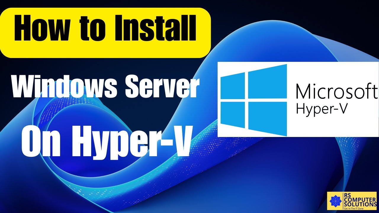 Как установить Windows Server на Hyper-V — пошаговое руководство
