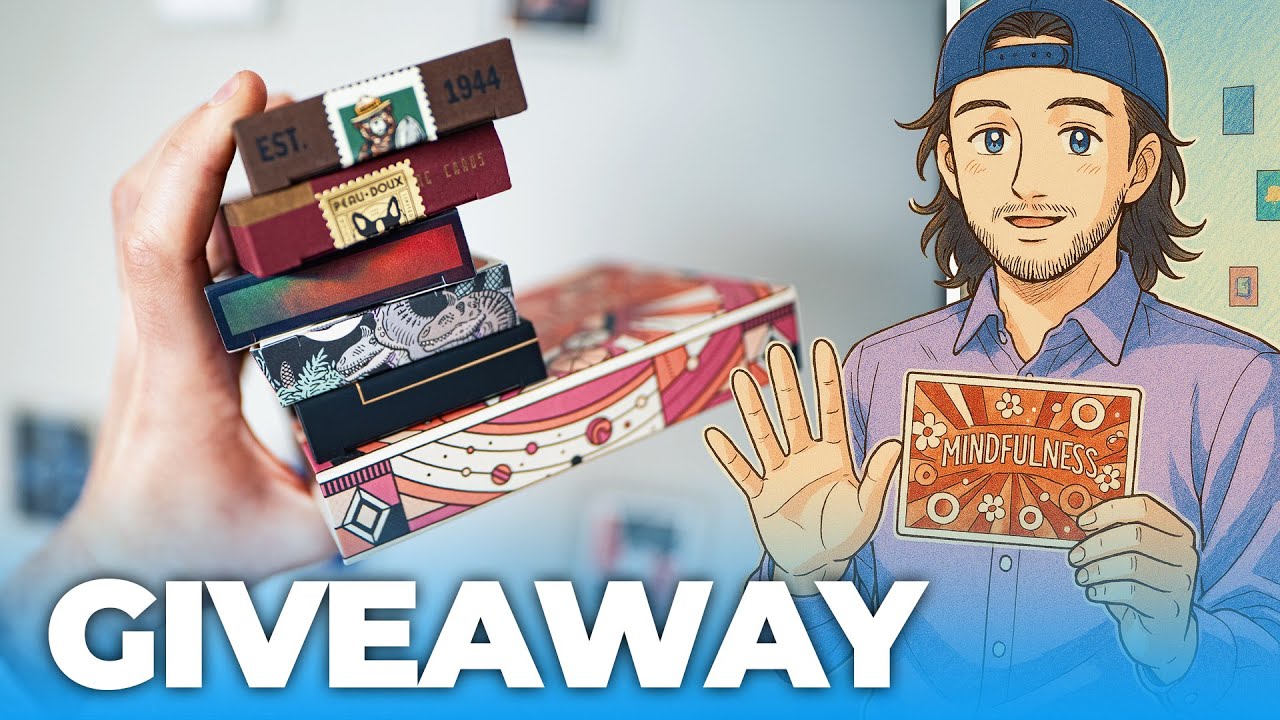6 FREE DECKS! Unboxing & gifting unique playing cards