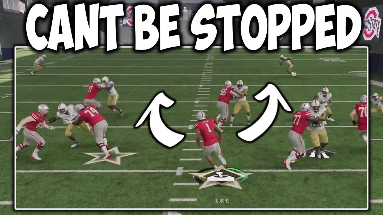 College Football 25 BEST Run Scheme Cant Be Stopped