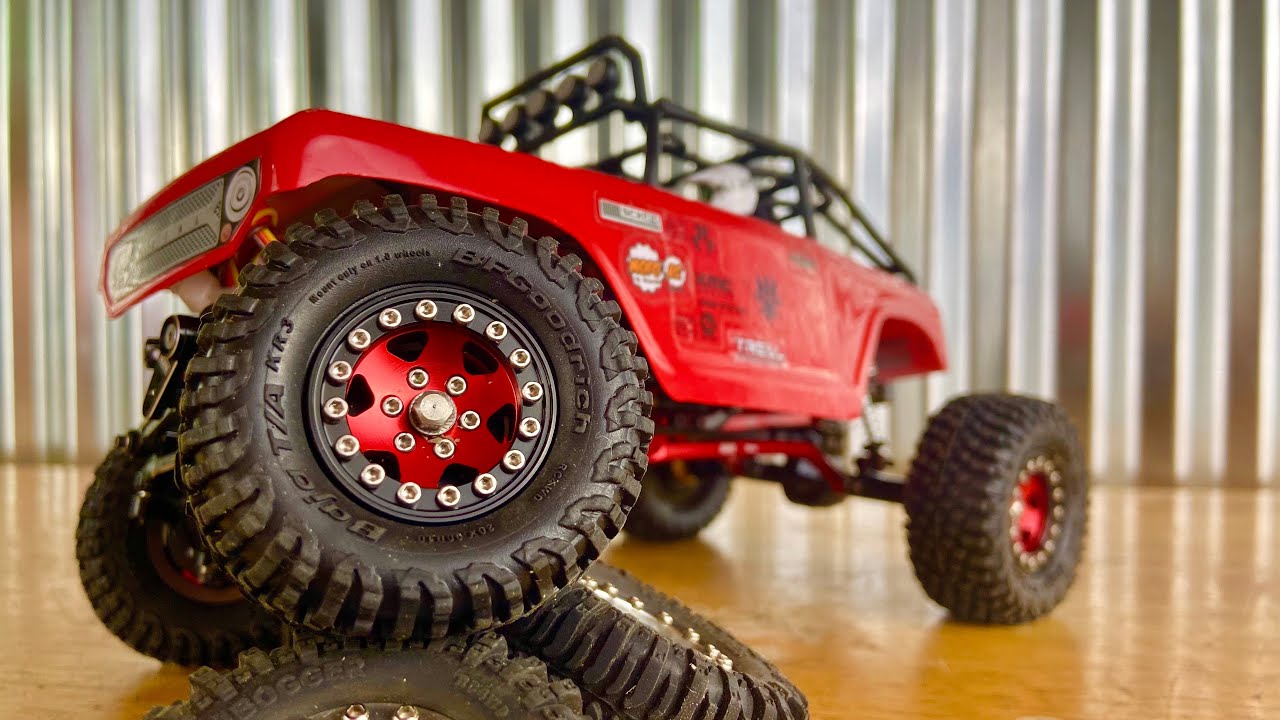 Injora Aluminum Beadlocks w/ RC4WD KR3's - New Rims and Tires for the Deadbolt