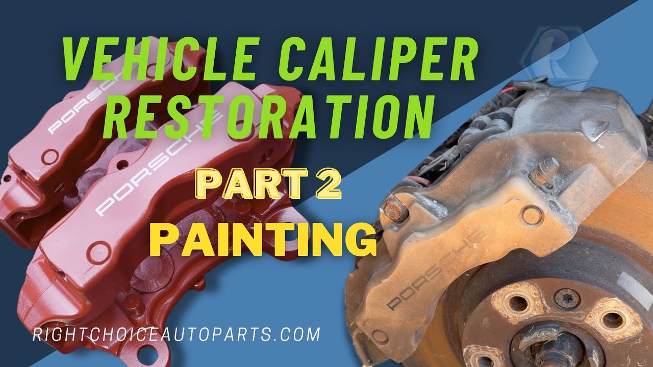 Brake Caliper Restoration Part 2: DIY Paint Job That Pops! 🎨🚗 #CarMods