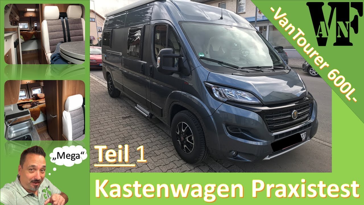 #66 Kastenwagen Wohnmobil Praxistest | VanTourer 600L | Die Übergabe - Teil 1