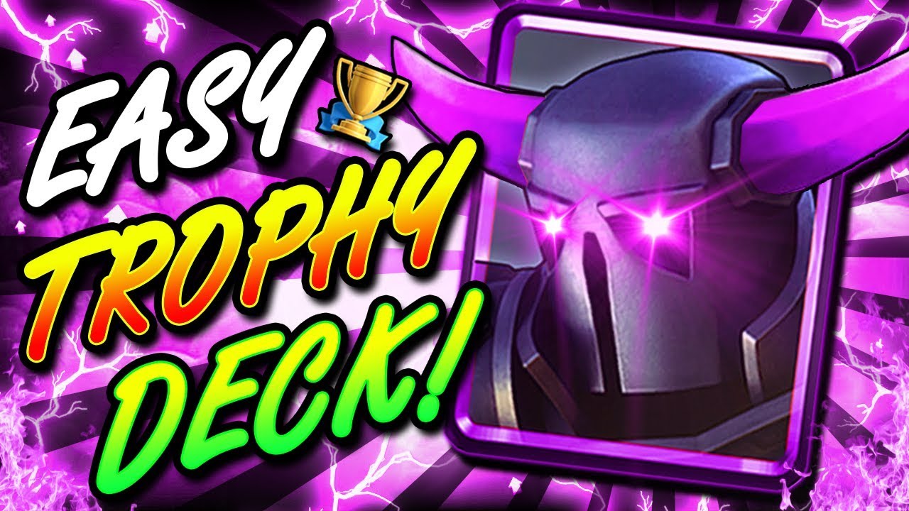 UNDEFEATED PEKKA Trophy Pushing Deck!! New Ladder Deck = BEAST!!