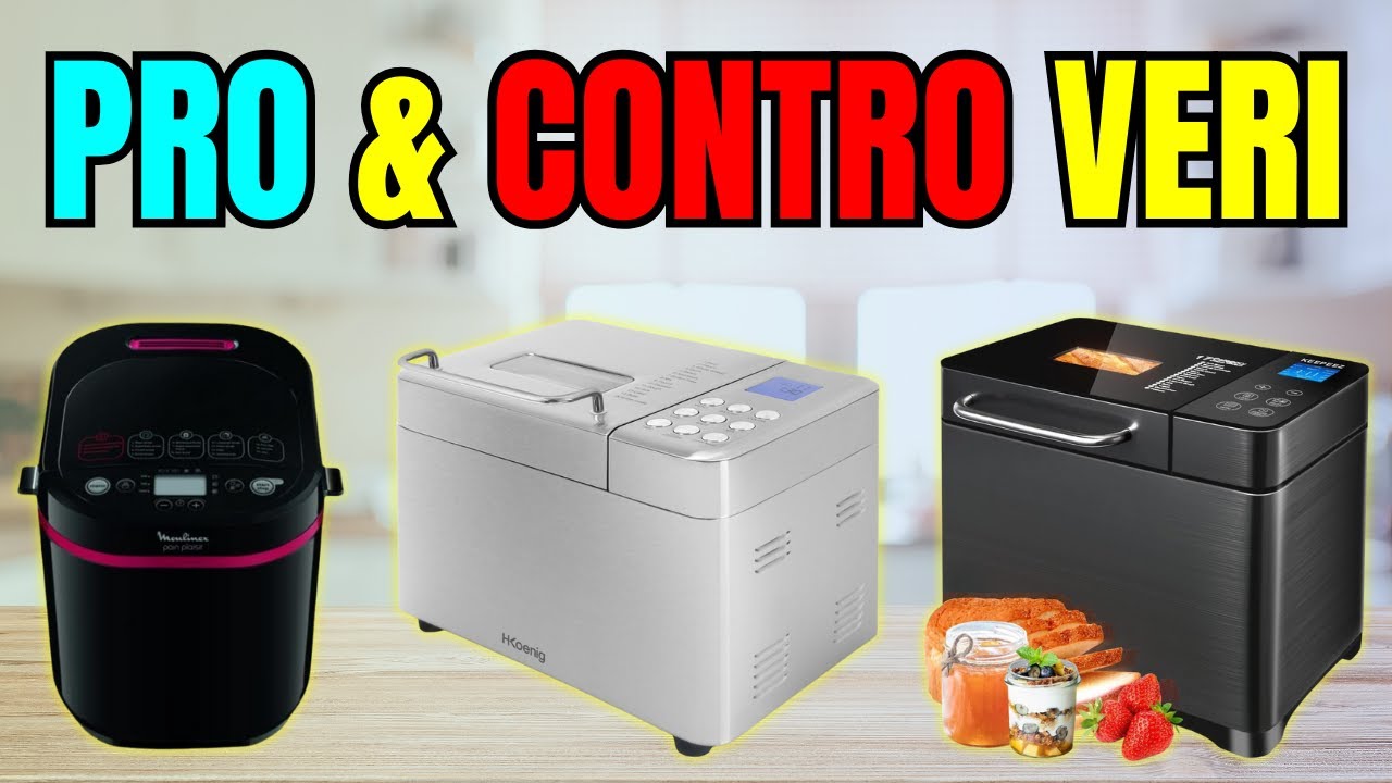Le 5 migliori macchine del pane da comprare &ndash; Guida completa con pro e contro