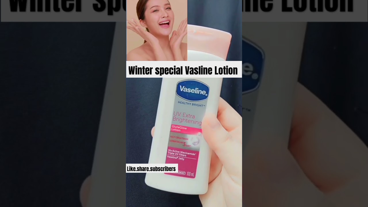 Winter special Vasline Lotion #skincare #diy #like #viralvideo #shorts #viralreels #winter