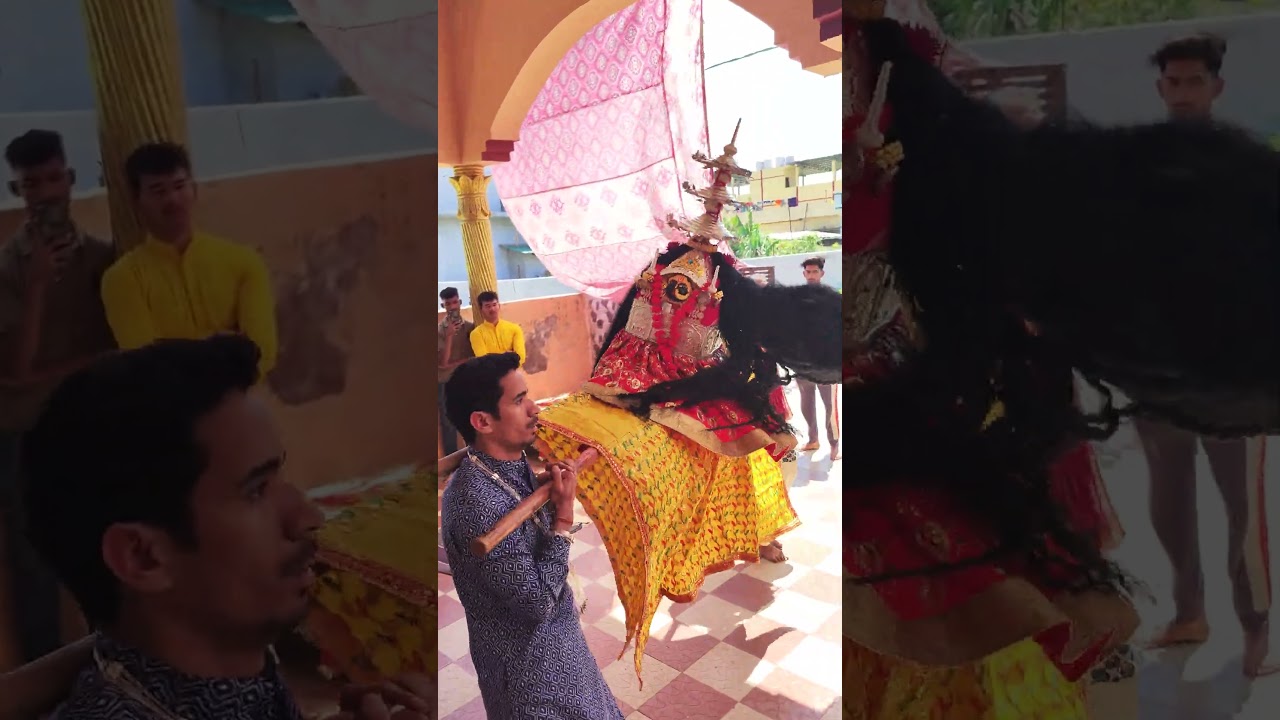 Bhadrkali dev doli darbar ❤️🙏 #shortvideo