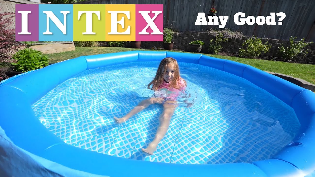 Intex 8-foot x 30-inch Easy Set Inflatable Portable Above Ground Durable Family pool review