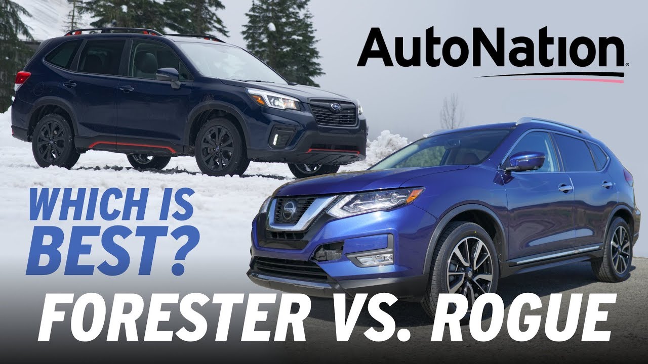 2019 Subaru Forester vs. Nissan Rogue: Which is Best? #autonationdrive