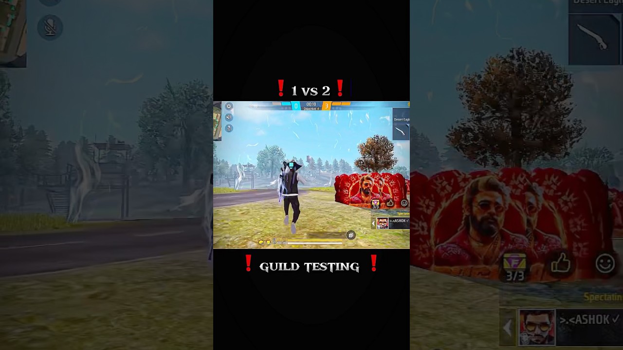 Guild testing ❗️#freefire #shorts #viralvideo #guild #guildtest