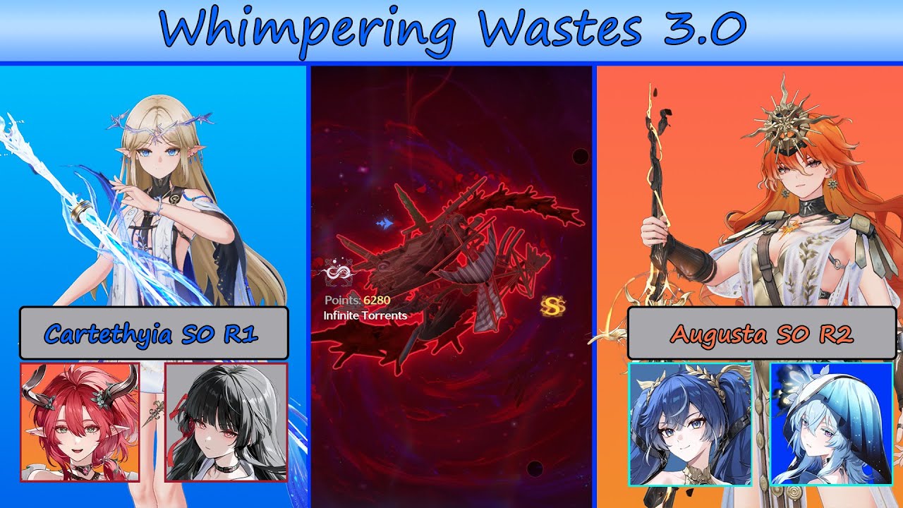 Casual Whiwa 3.0 run / Augusta, Cartethyia Team / Wuthering Waves
