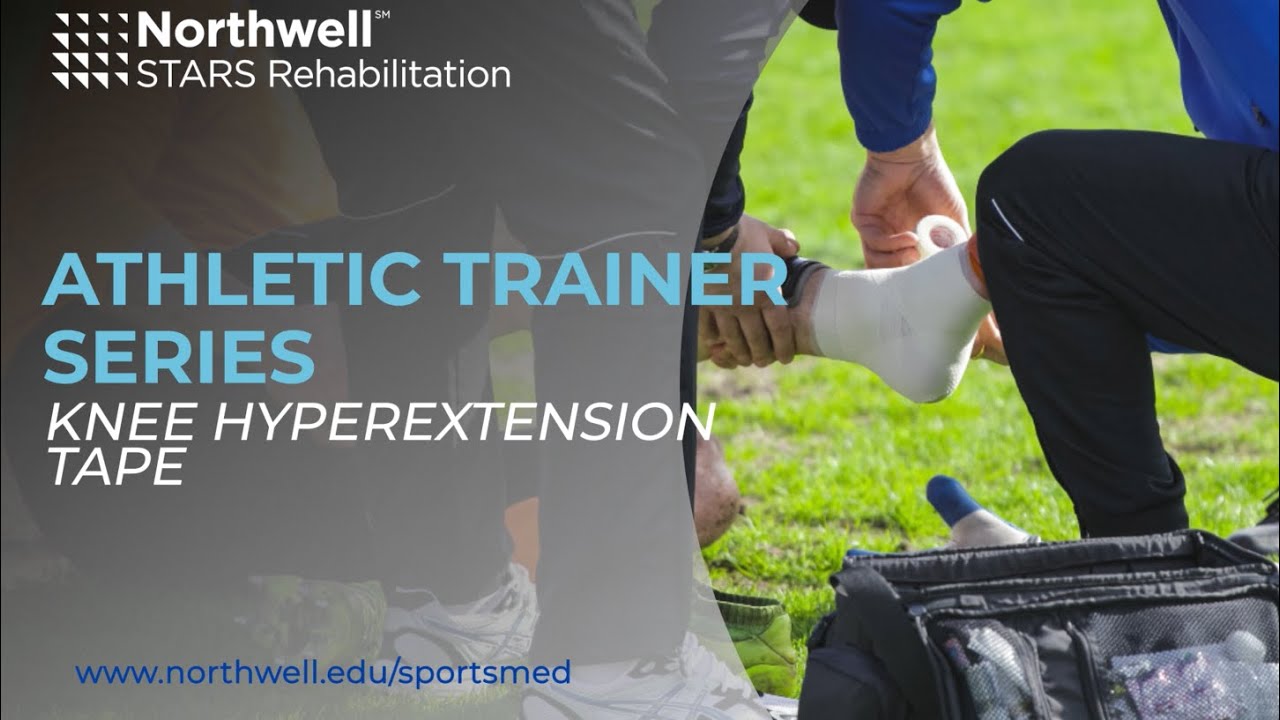 Knee Hyperextension Tape - AT Series - Northwell Health