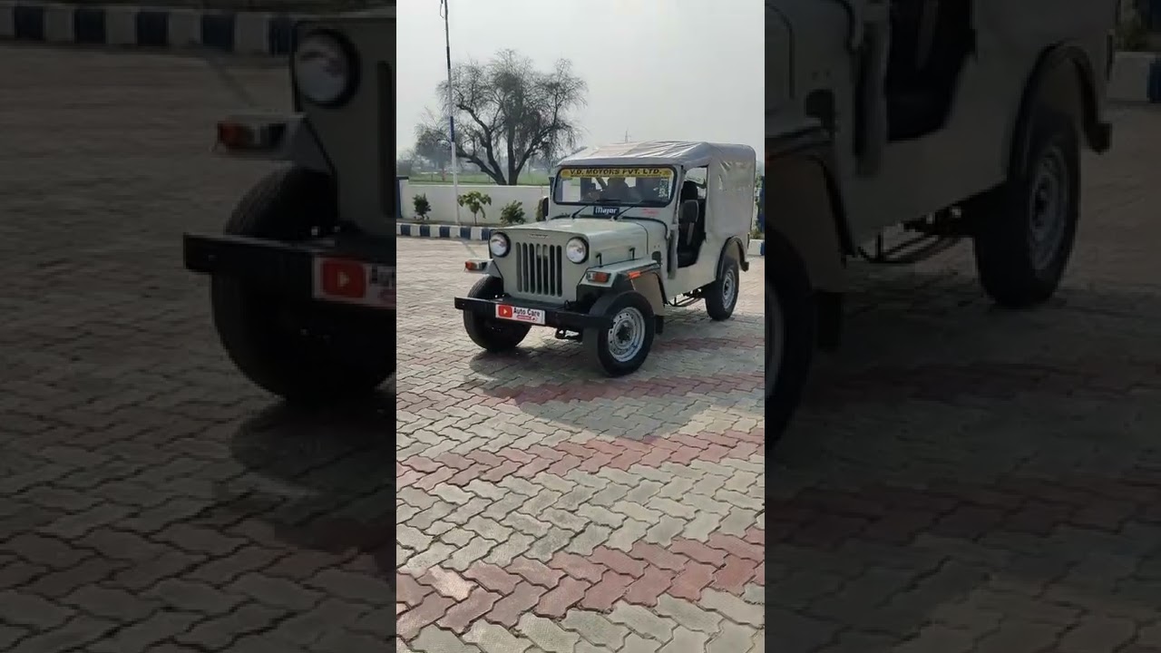 Starting Sound Of Mahindra Major CL 550 MDI JEEP🔥#mahindra #major #jeep