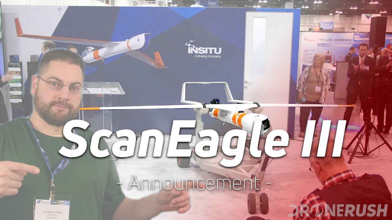 Insitu ScanEagle III announcement at AUVSI