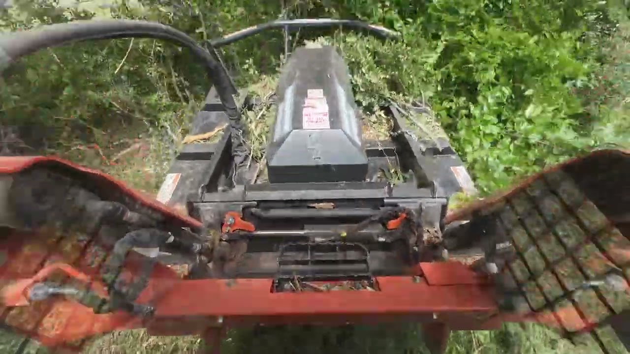 8 Acre Brush Cutting With Skid Steer and Blue Diamond Extreme Duty
