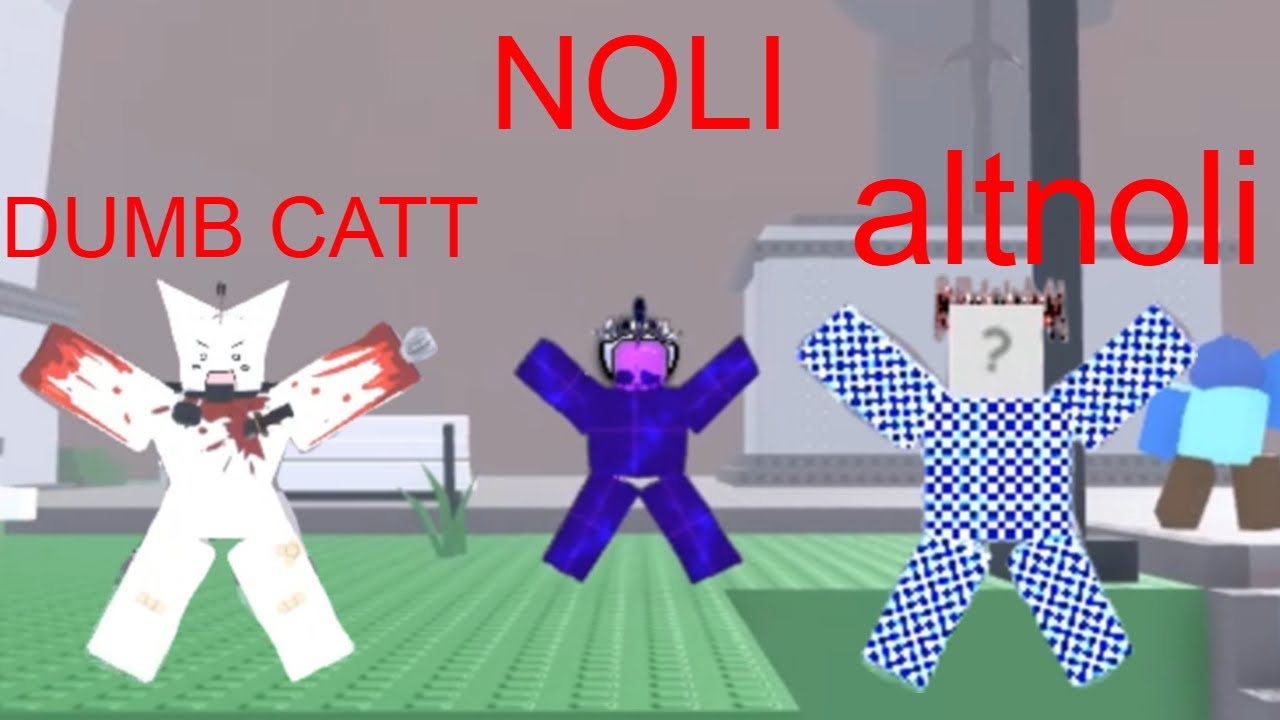 NOLI, ALTnoli and a dumb cat team up | Roblox BREAK IN AND STEAL THINGS