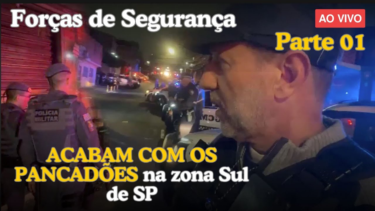 Ao vivo! Mega Operação das forças de segurança na zona Sul de São Paulo. 19/07/2025 - Elias Junior