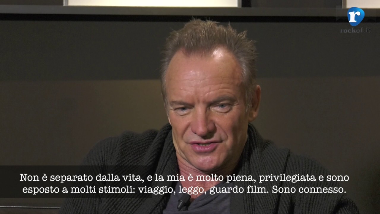 Sting, dai Police al nuovo album: la videointervista (parte seconda)