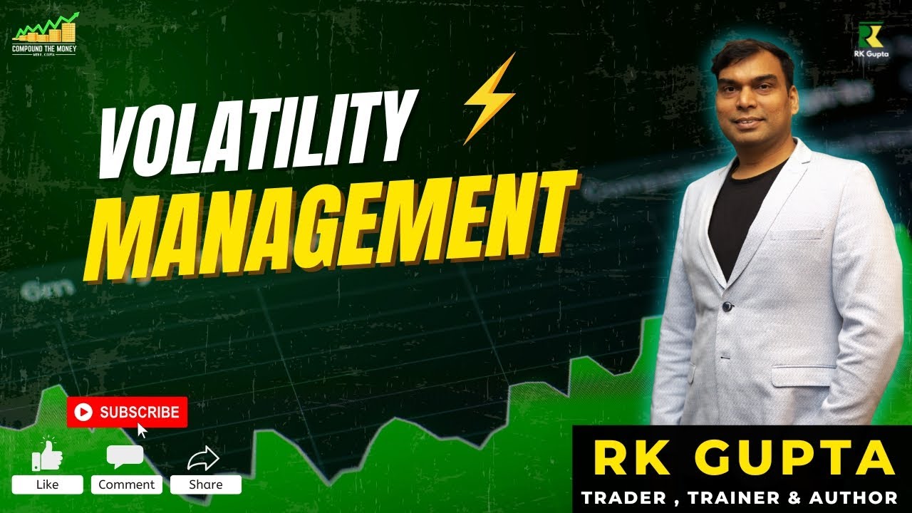 Volatility Management l #rkgupta #compoundthemoney #optionstrading #volitality #riskmanagement