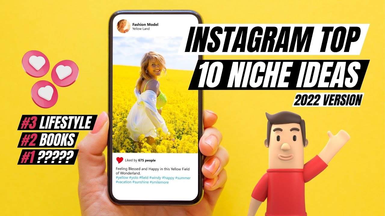 Top 10 Instagram Niche, Categories, Ideas for 2022
