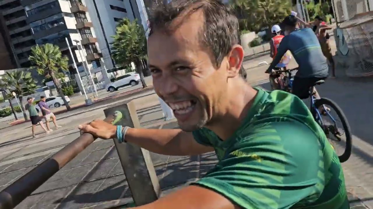 289 - Treino na praia (parkour, capoeira, break dance e calistenia)