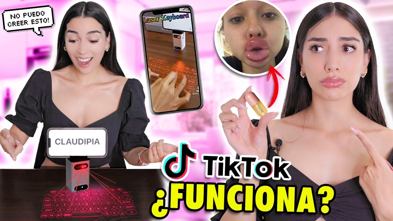 PROBANDO PRODUCTOS RAROS Y VIRALES DE TIK TOK! 3 😱¿Funcionan? | Claudipia